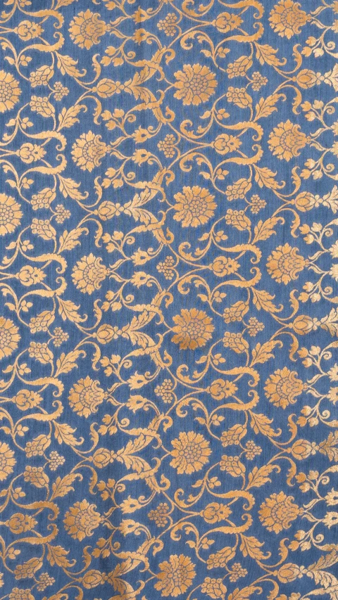 Pure Organza Silk With Digital Print And Antique Zari Border