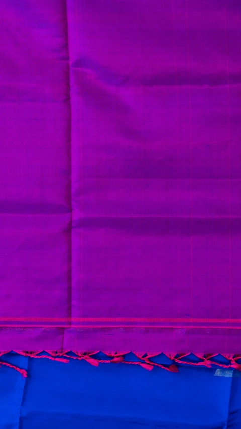 Royal Blue Pure Soft Silk Copper Zari Saree