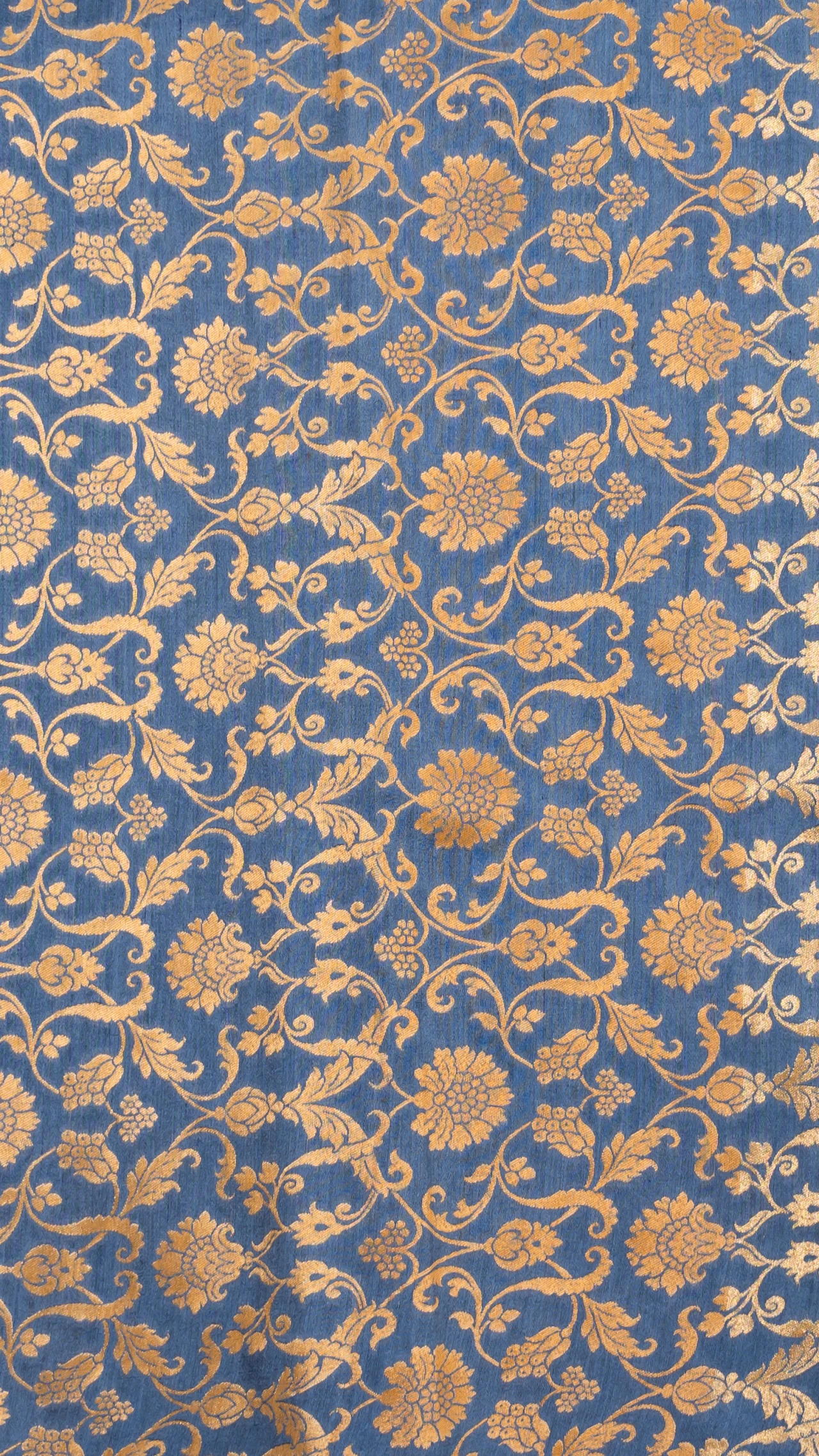 Pure Organza Silk With Digital Print And Antique Zari Border