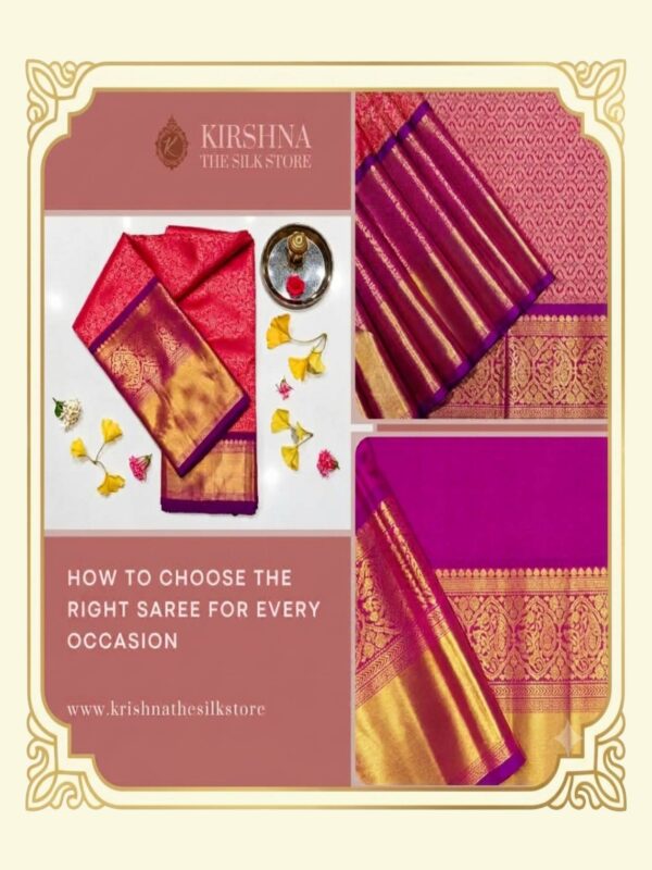 How to Choose the Right Saree for Every Occasion
