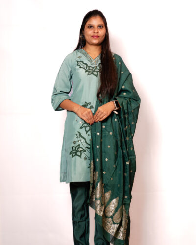 Pastel Blue Kurta Set