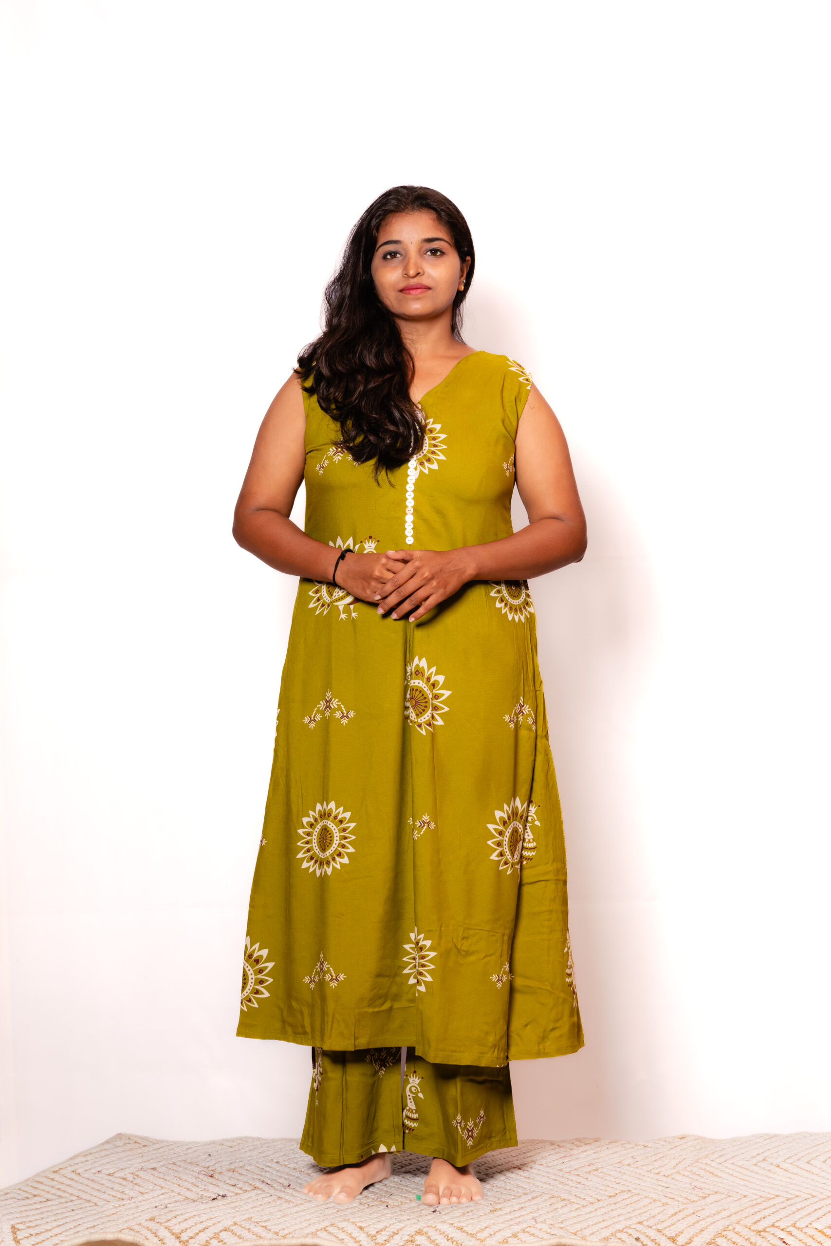Light Green Kurti Set Light Green Kurti Set