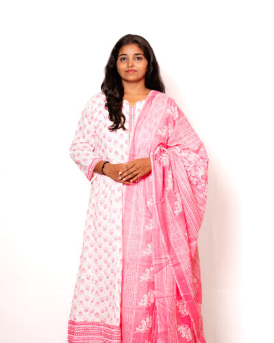 Pink Kurti Set