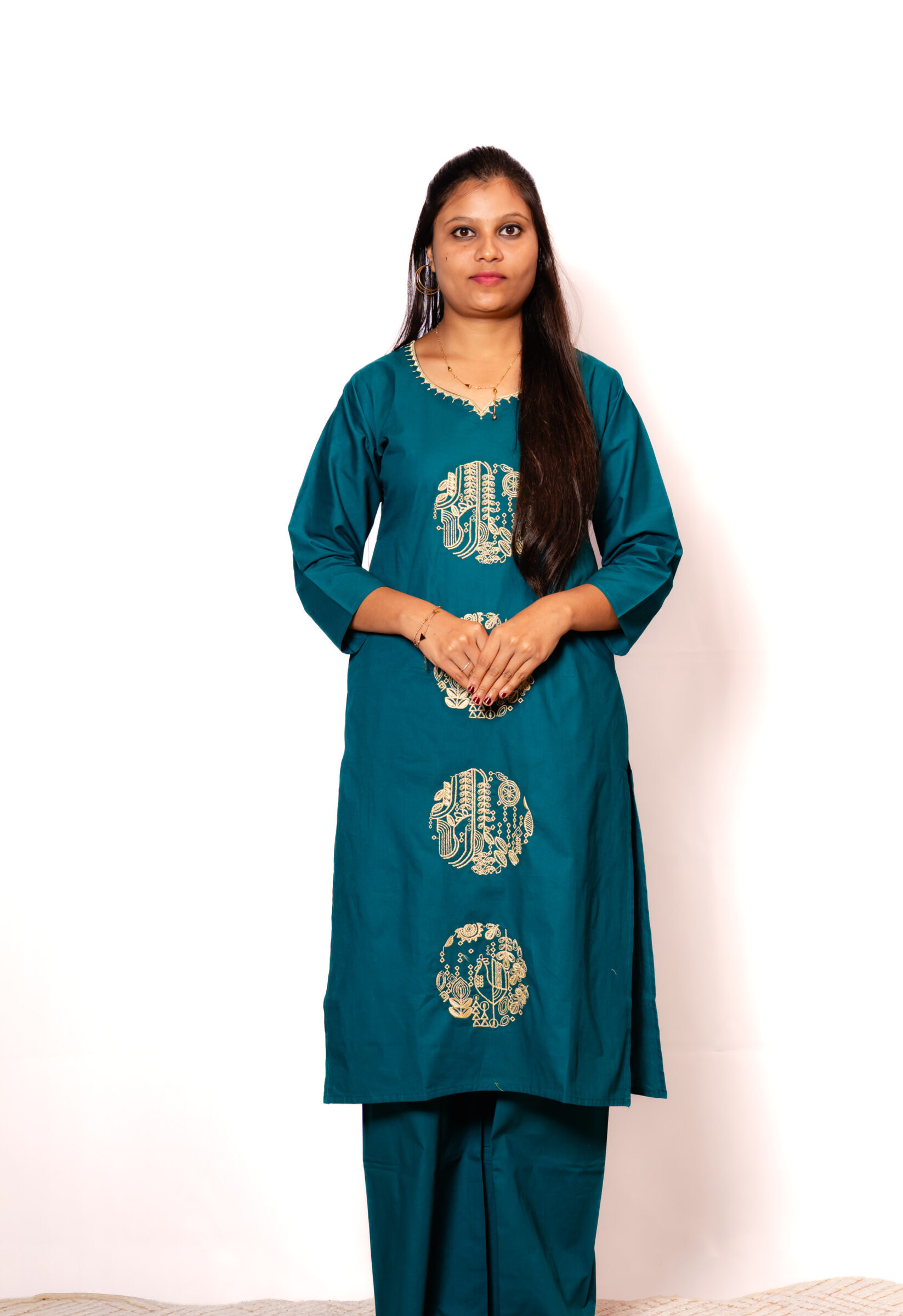 Peacock Green Kurti set Peacock Green Kurti set