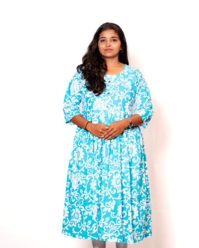 Sky Blue Kurti