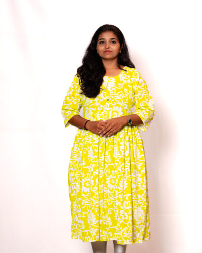 Yellow Kurti