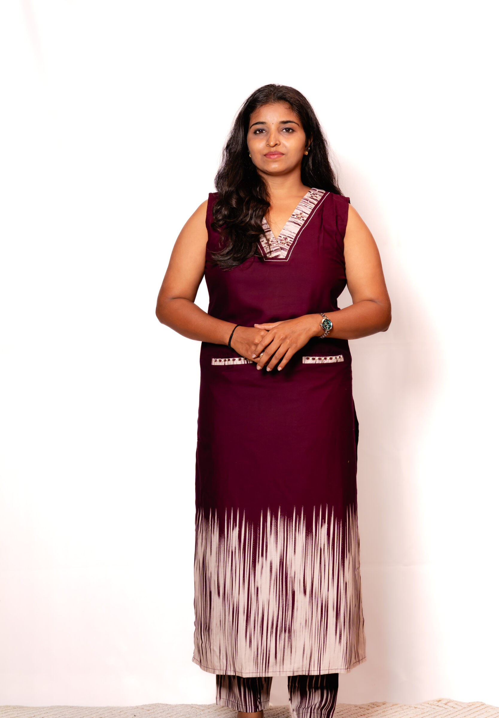 Maroon Kurti Set Maroon Kurti Set