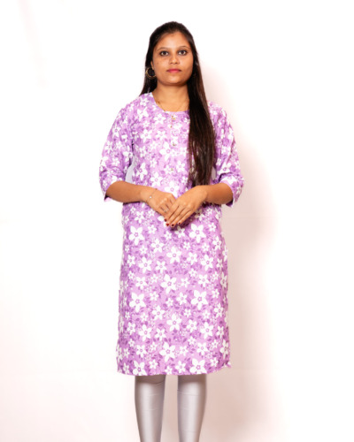 Wild Orchid Kurti