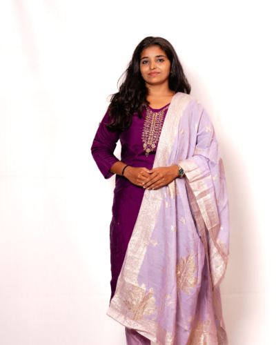 Mulberry Purple Chudidhar Set