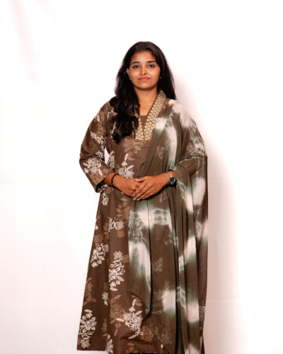 coffee brown Kurti Set