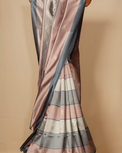 Multi Colour Semi Tussar Saree