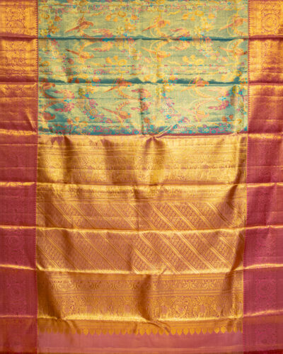 Kanchipuram Tissue Silk Saree