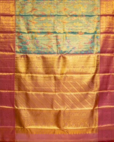 Kanchipuram Tissue Silk Saree