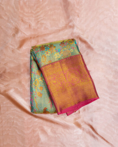 Kanchipuram Tissue Silk Saree