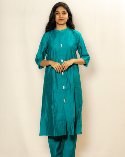 Emerald Green Kurti Set