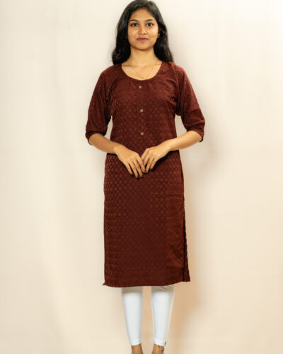 Coffee Brown Kurti